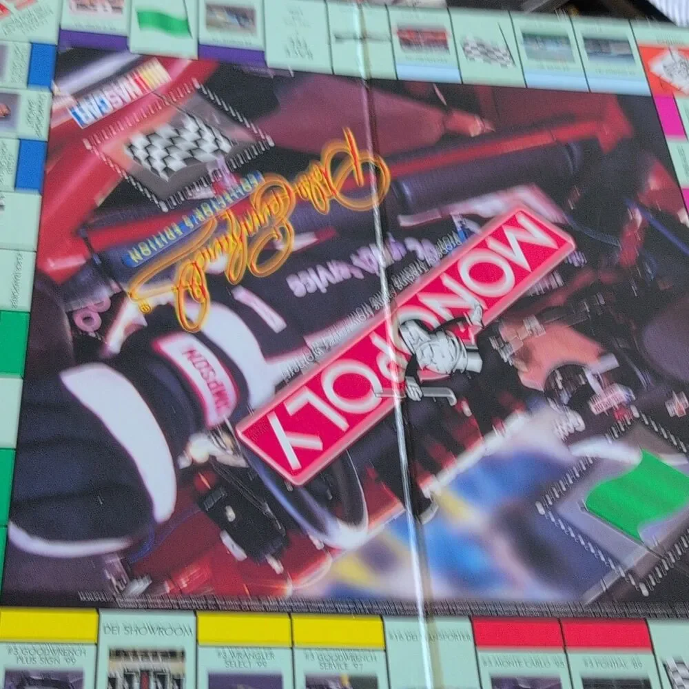 Parker Brothers Monopoly Dale Earnhardt Collector's Edition NASCAR Board Game